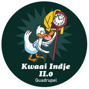 "Kwaai Indje II.0" Bierlens (Rond)